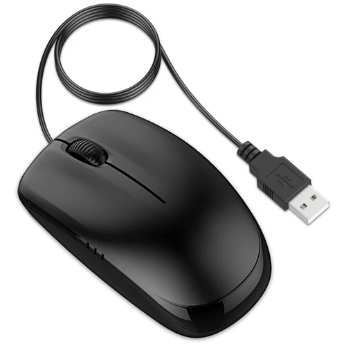 Wired Mouse Black