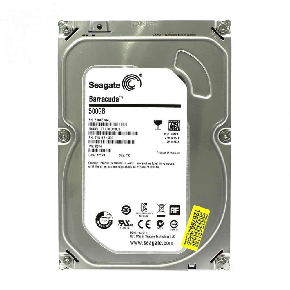 Segate HDD 500 GB Laptop