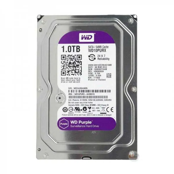 Western Digital HDD 1 TB Purple PC